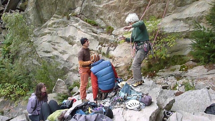 Meeting Internazionale di arrampicata Trad valle dell'Orco - Alessandro Gogna spiega... il passo