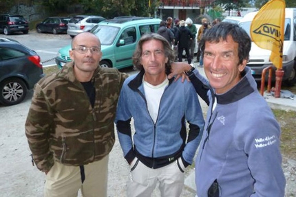Meeting Internazionale di arrampicata Trad valle dell'Orco - Amico, Dell'Agnola e Villa