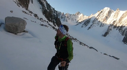 Denis Trento - Denis Trento: North Face of Nord Aiguille d’Argentière, Mont Blanc massif