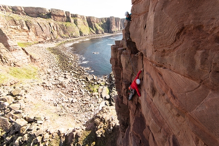 Jesse Dufton and his extraordinary ascent of The Old Man of Hoy in Scotland