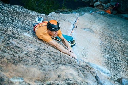 Jorg Verhoeven - Jorg Verhoeven crack climbing in Yosemite, USA
