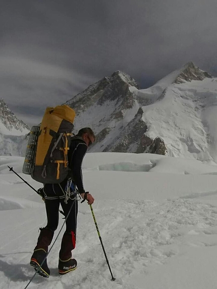 Denis Urubko - Denis Urubko prima di aprire una nuova via in solitaria sul Gasherbrum II