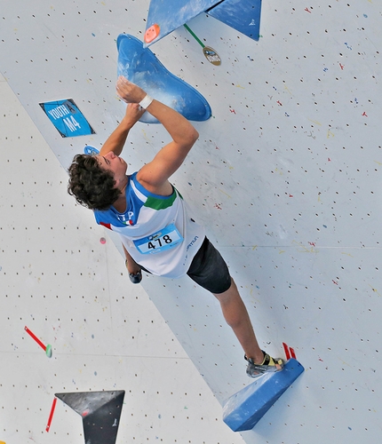 Johannes Egger - Johannes Egger ai Campionati Mondiali Giovanili di Arrampicata Sportiva Arco 2019