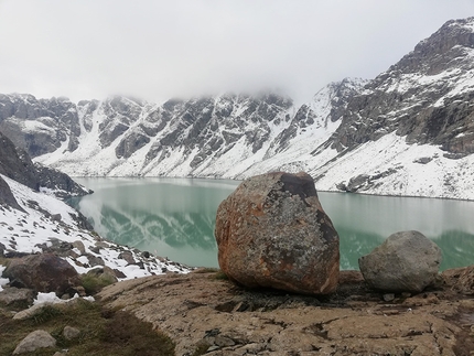 Kyrgyzstan trekking, Tian Shan - Trekking in Tian Shan, Kyrgyzstan: Alakol lake
