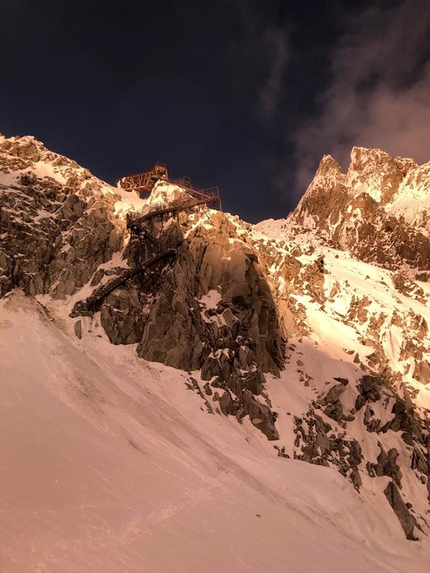 Monte Bianco: chiusa la Scala del Toula che conduce al Ghiacciaio del Toula