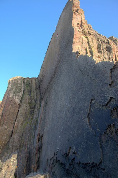Dave Birkett adds major new route to Dyer's Lookout