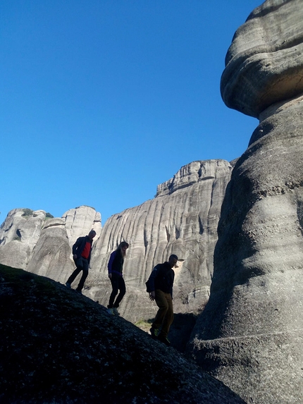 Sci alpinismo in Grecia alla Ricerca degli Antichi Dei - Un passo ancora sulle rocce dei Monasteri delle Meteore