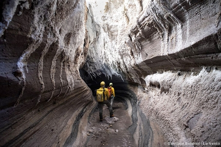 Iran e le grotte di sale esplorate dal Gruppo La Venta