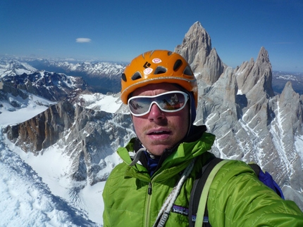 Colin Haley, first solo of Cerro Standhardt and Exocet in Patagonia