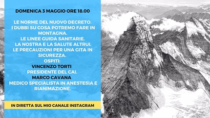 Hervé Barmasse doppio appuntamento di La Montagna in Diretta su Instagram