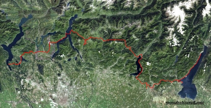 Davide Canil From lake to lake - Il viaggio di Davide Canil dal Lago Maggiore al Lago di Garda
