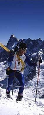 Fabio Meraldi, di corsa sulla montagna più alta