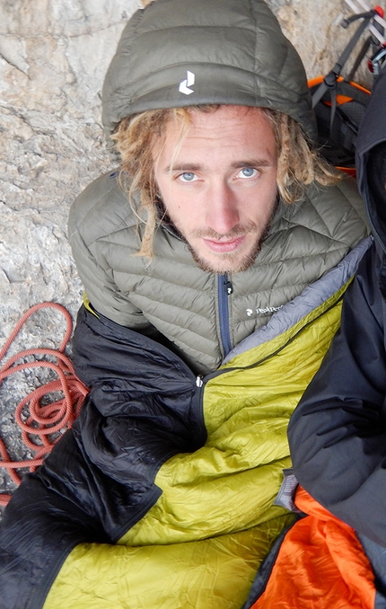 David Leduc, un alpinista belga in Dolomiti