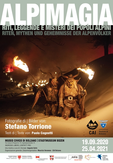 AlpiMagia a Bolzano, la mostra di Stefano Torrione su riti, leggende e misteri dei popoli alpini