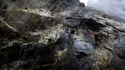Cascate del Serio, canyoning - L'esplorazione delle Cascate del Serio effettuato dal team Vertical Water, settembre 2020