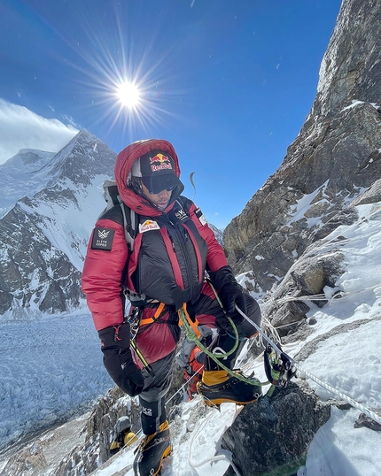 Nirmal Purja - Nirmal Purja assessing the damage at Camp 2 during his attempt to climb K2 in winter