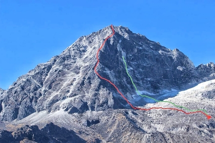 Luza Peak in Nepal prima salita per un giovane team Sherpa