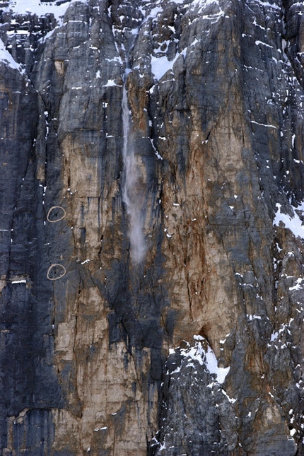 Civetta NW Face, first winter solo ascent by Fabio Valseschini