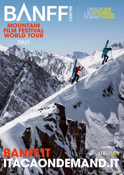 Banff Mountain Film Festival World Tour Italy raddoppia, online questa sera su Itaca On Demand 18 nuovi film