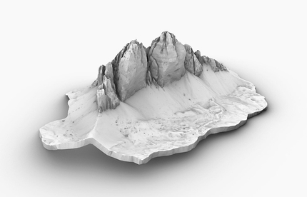 Le montagne in 3D di Territoriotipo