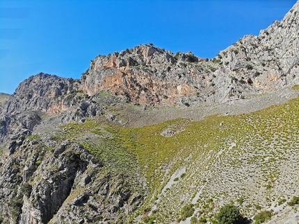 La Severina (Palinuro), Rolando Larcher - The crag La Severina (Palinuro), Italy