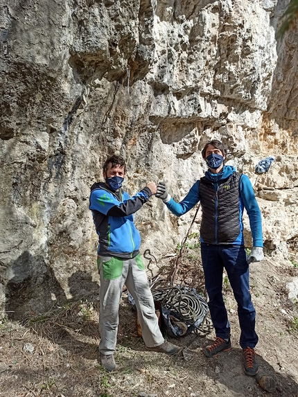 Matteo Della Bordella e Massimo Faletti in direzione Sicilia per Climb and Clean