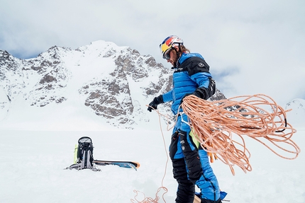 Andrzej Bargiel, Yawash Sar II, Karakorum, Pakistan - Andrzej Bargiel on 30 April 2021 making the first ascent and first ski descent of Yawash Sar II