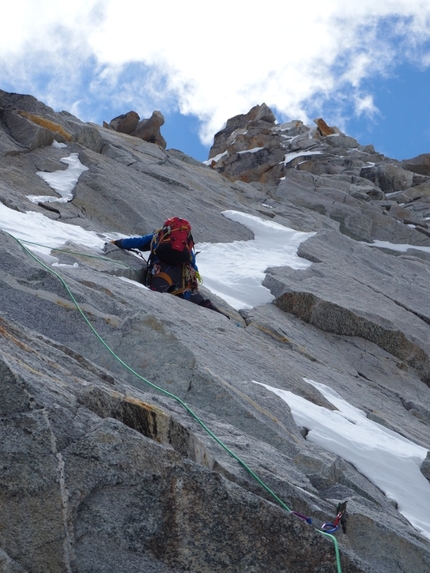 Kangchung Shar, Nepal, Jaroslav Bánský, Zdeněk Hák - Kangchung Shar in Nepal: mixed climbing on day 2
