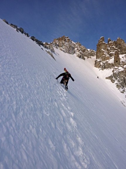 Davide Capozzi - Extreme Skiing - Les Courtes - Voie Cordier - Gabarrou