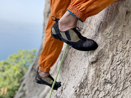 XS Eco, last days to test the new Vibram climbing rubber