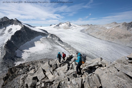 Partita la missione Alpi 2021 della spedizione Sulle tracce dei ghiacciai
