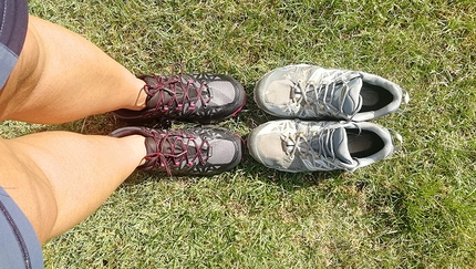 Elisa Cortelazzo - Dopo 800 km le mie scarpe erano ormai distrutte, e ho dovuto cambiarle 
