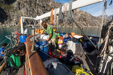 Greenland, Nicolas Favresse, Sean Villanueva O'Driscoll, Jean-Louis Wertz, Aleksej Jaruta - Kangertigtivatsiaq Fjord Greenland: 45 days sailing, 45 days on land