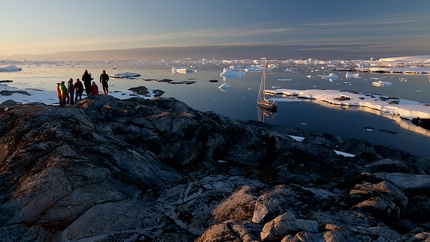 Antartide, Manuel Lugli - Antartide: tramonto all'ancora
