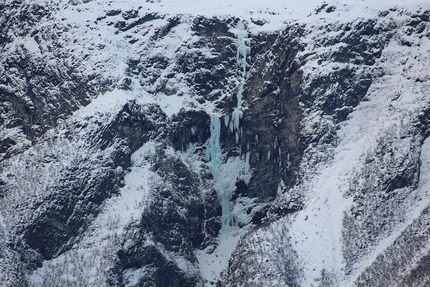Norvegia cascate di ghiaccio - Cascate di ghiaccio in Norvegia: Ovre Ardal