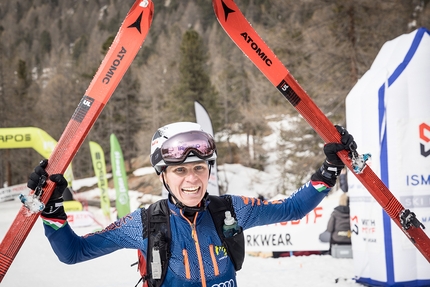 Coppa del Mondo di Scialpinismo: Axelle Gachet-Mollaret e Davide Magnini vincono in Val Martello