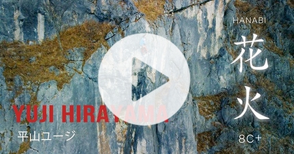 Video arrampicata: Yuji Hirayama su Hanabi a Mt Futago