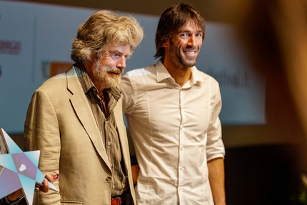 Reinhold Messner, Hervé Barmasser, Trento Film Festival - Reinhold Messner e Hervé Barmasse