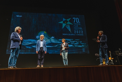 Reinhold Messner, Trento Film Festival - L’alpinista sudtirolese Reinhold Messner e l’alpinista trentina Palma Baldo sono stati nominati nuovi Soci Onorari del Trento Film Festival.