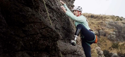 Rachel Māia: from amputation back to climbing
