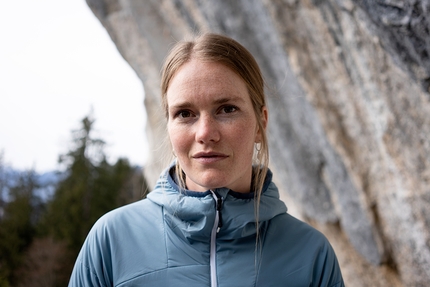 Lena Müller, sustainable climbing - The ecologist and climber Lena Müller