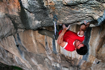 Rock climbing in Thessalia, Greece