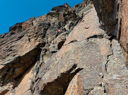 Alpe Devero: alla Punta della Rossa la nuova via d’arrampicata Colpo di coda