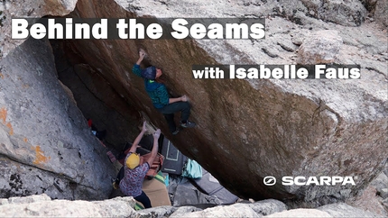 The bouldering of Isabelle Faus / Sinawav 8B+ first ascent