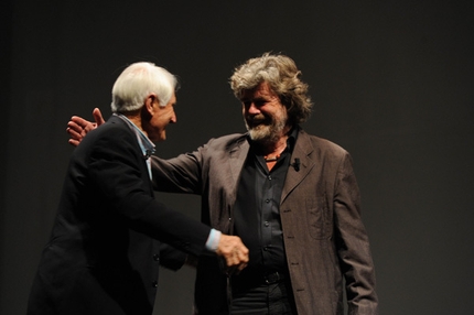 TrentoFilmfestival 2011 - Reinhold Messner and Walter Bonatti