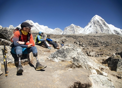 Andrea Lanfri - Andrea Lanfri e Luca Montanari verso l'Everest