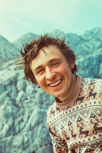 Silvo Karo - Silvo Karo in 1978 climbing in the Julian Alps