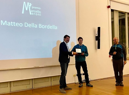 A Matteo Della Bordella il premio Marcello Meroni 2022 per la categoria Sostenibilità