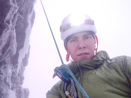 Juho Knuuttila adds new two committing mixed climbs to Rånkeipen in Norway, one rope-solo