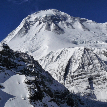 Dhaulagiri, Hervé Barmasse, David Göttler - Dhaulagiri (8167 m), Nepal